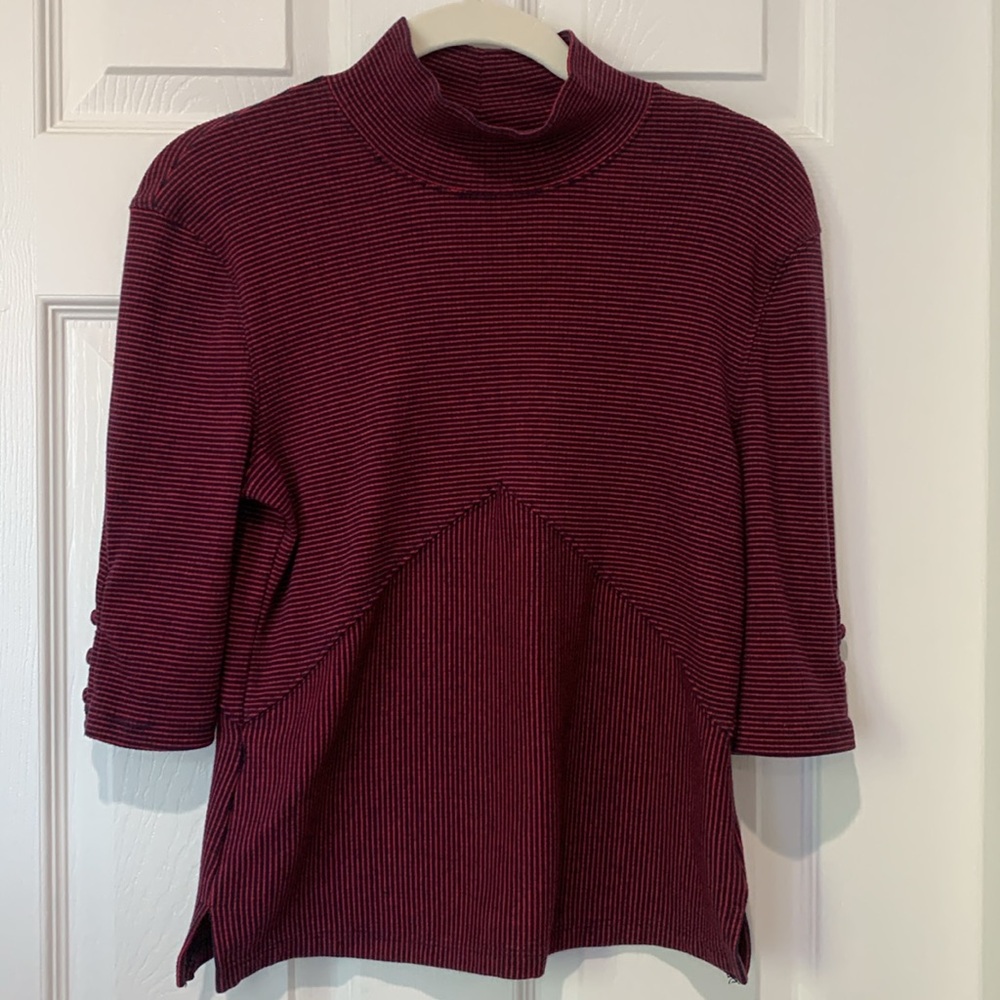Free People Mock Neck Top
